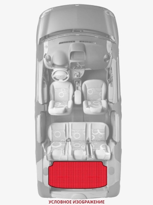 ЭВА коврики «Queen Lux» багажник для Audi TT (3G)